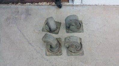 Set of 4 wheels