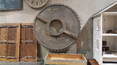 Black Industrial Wheel/Gear
