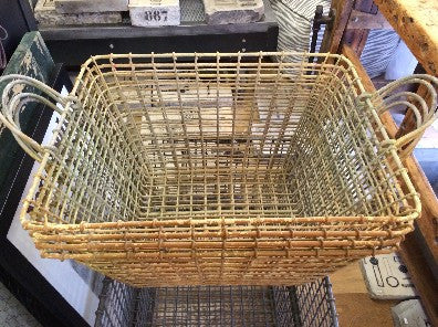 Rectangular Basket with Handles