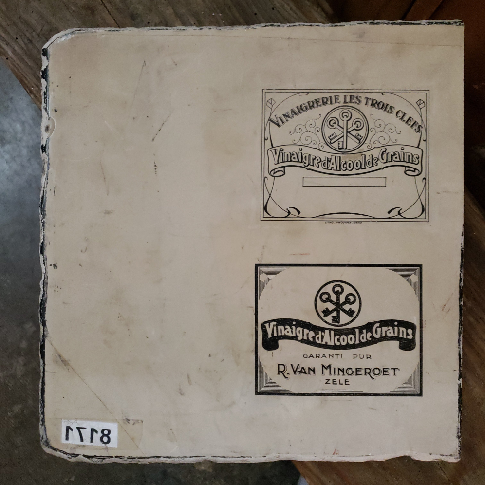 Litho Stone "R. Van Mingeroet"