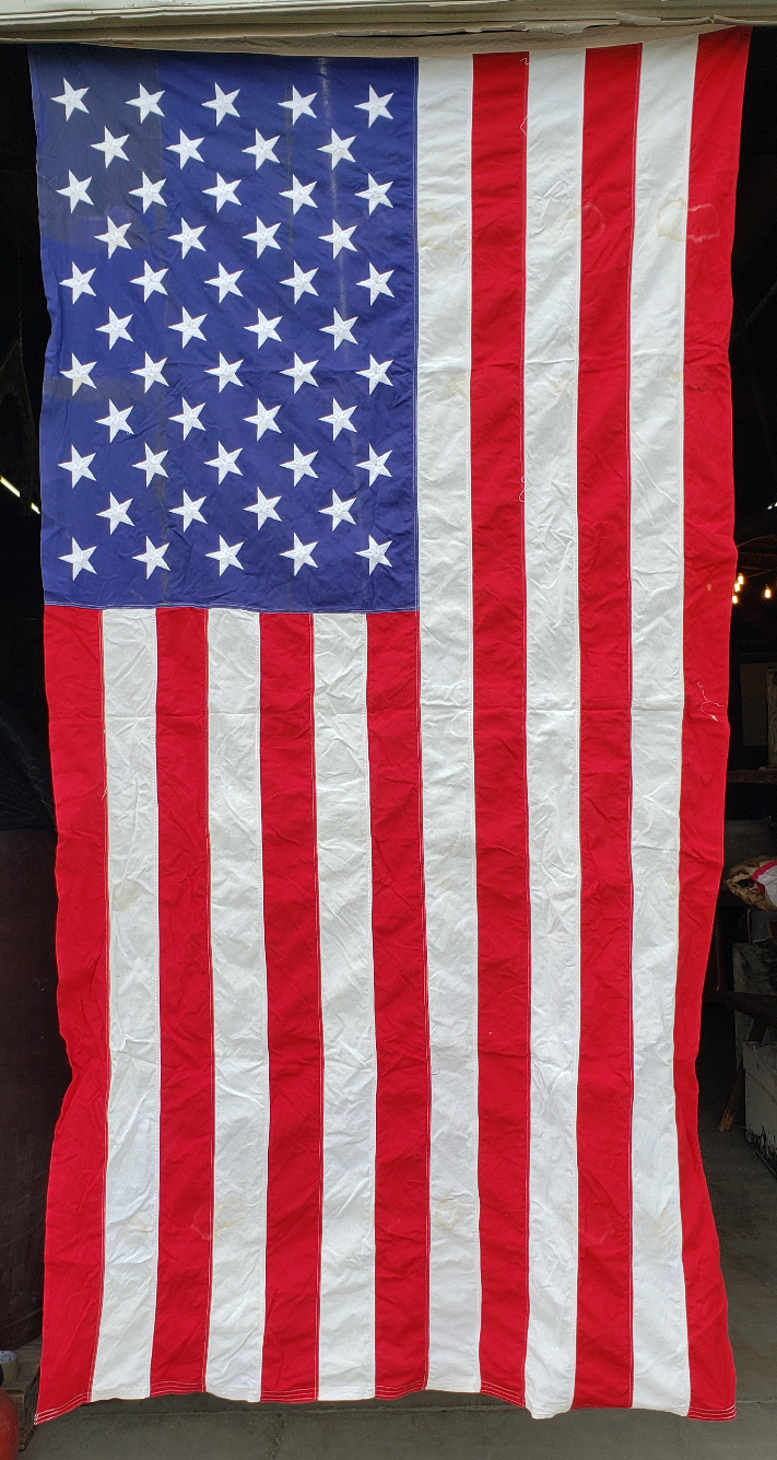 Vintage 50 Star American Flag