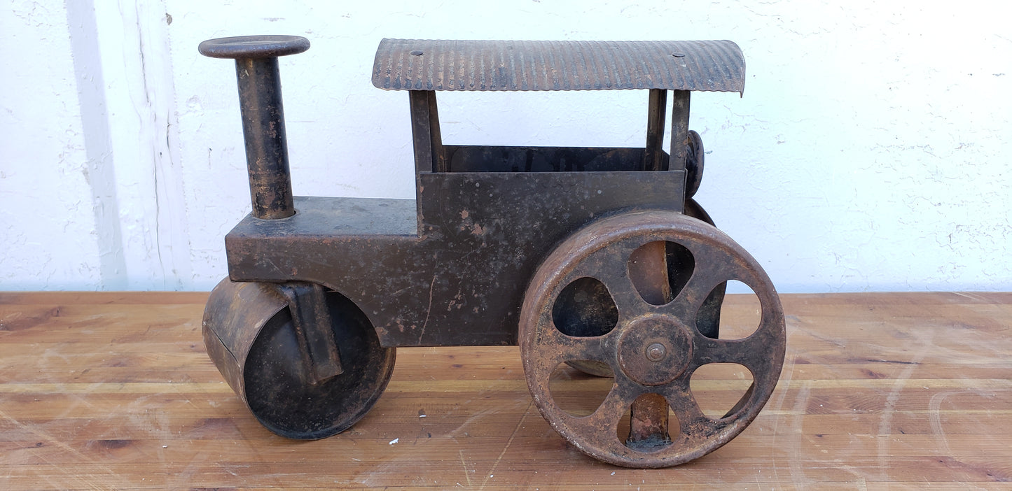Steelcraft Pressed Steel Steamroller Toy (Decor)