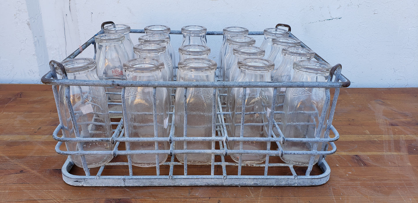 Metal Bottle Carrier Set