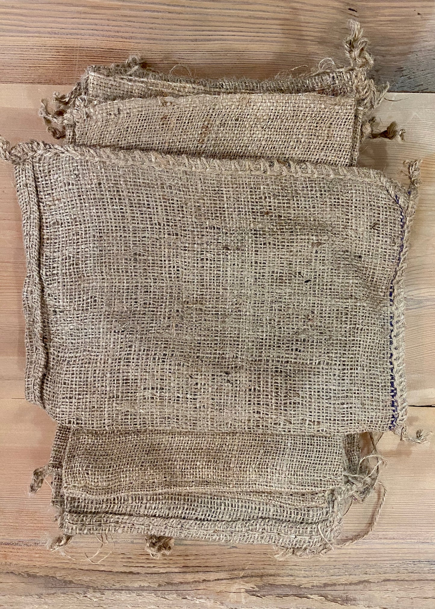 Small Fabric Drawstring Burlap Bag
