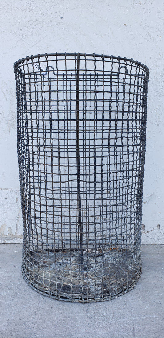 Half Round Galvanized Wire Basket