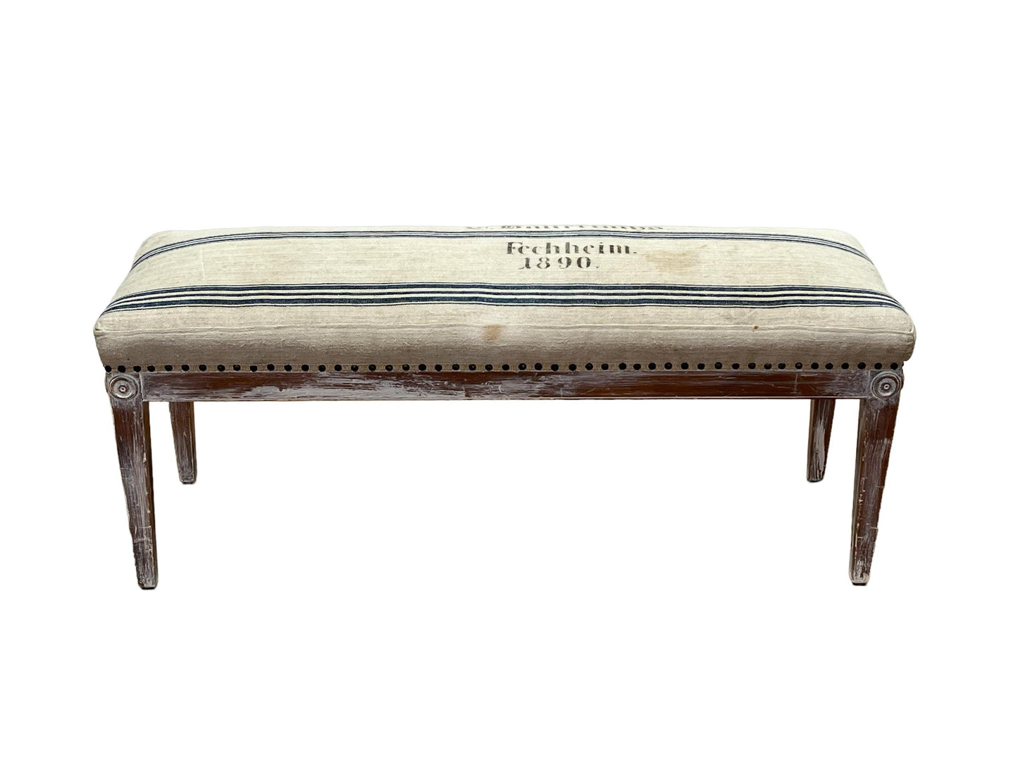 French Upholstered Bench