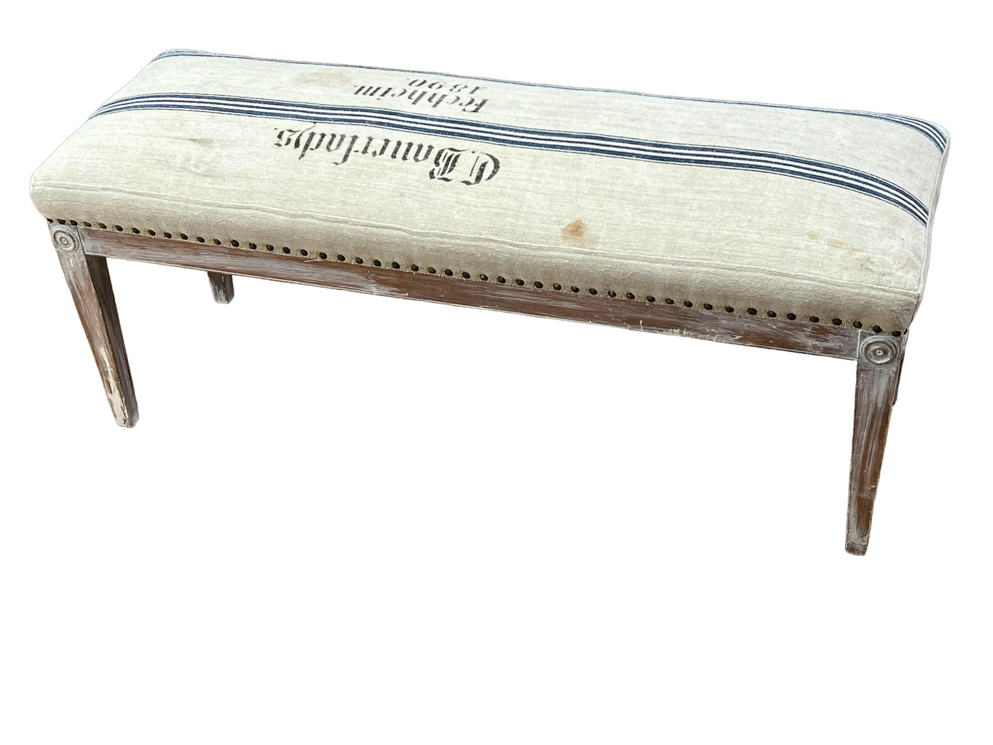 French Upholstered Bench