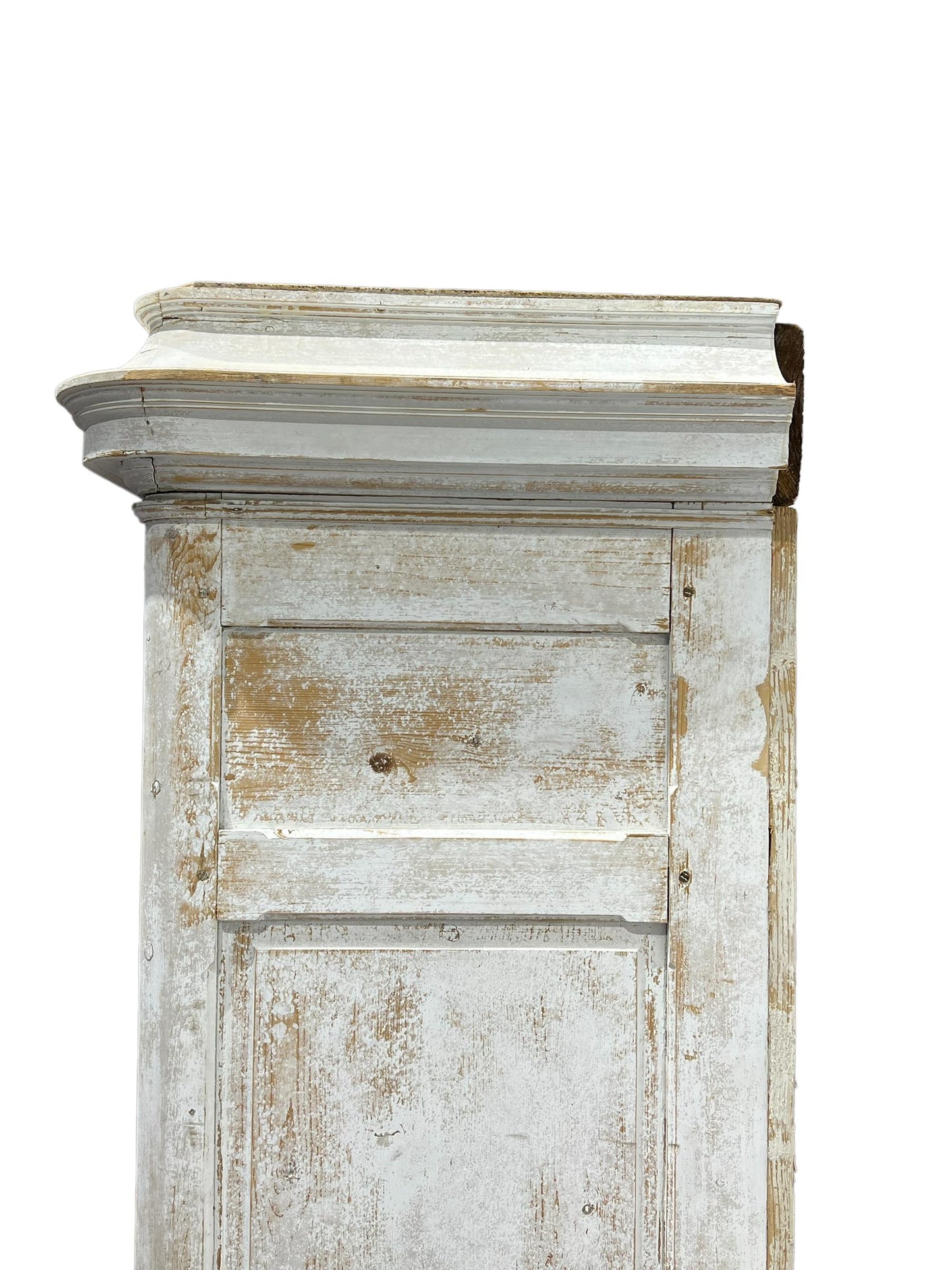 19th C. French Painted Store Display Cupboard
