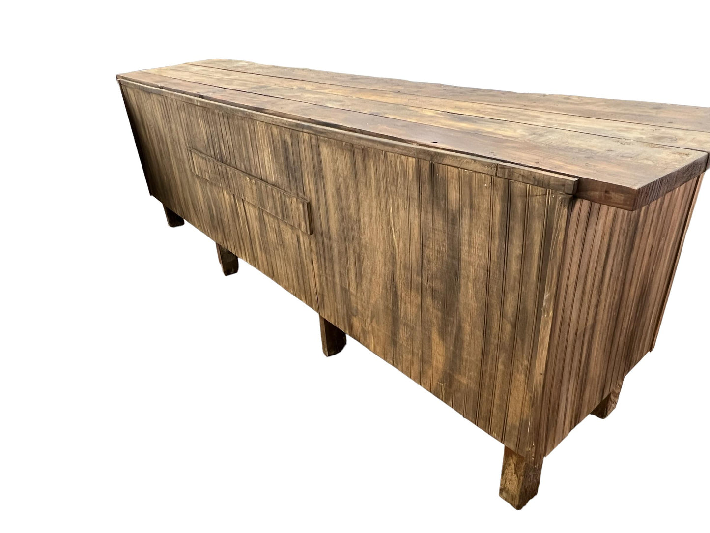 Industrial Wooden Antique Work Counter