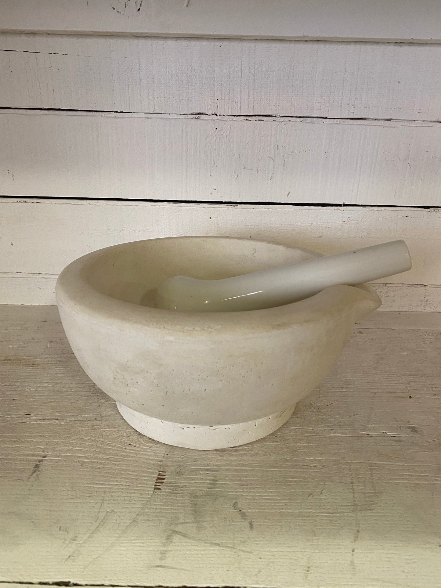 Stone Mortar with Pestle from Berlin (Large)
