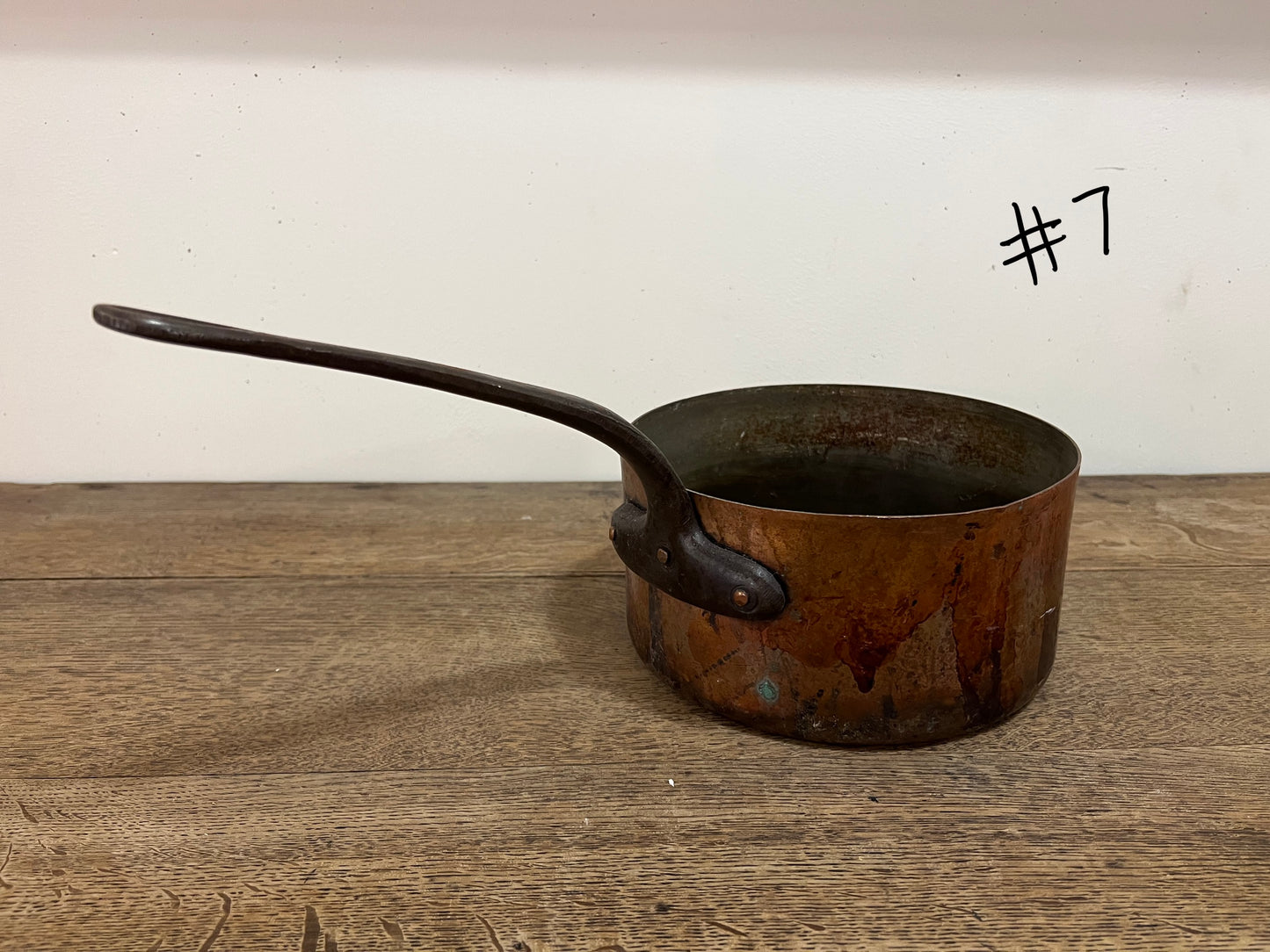 Decorative Medium French Copper Pan