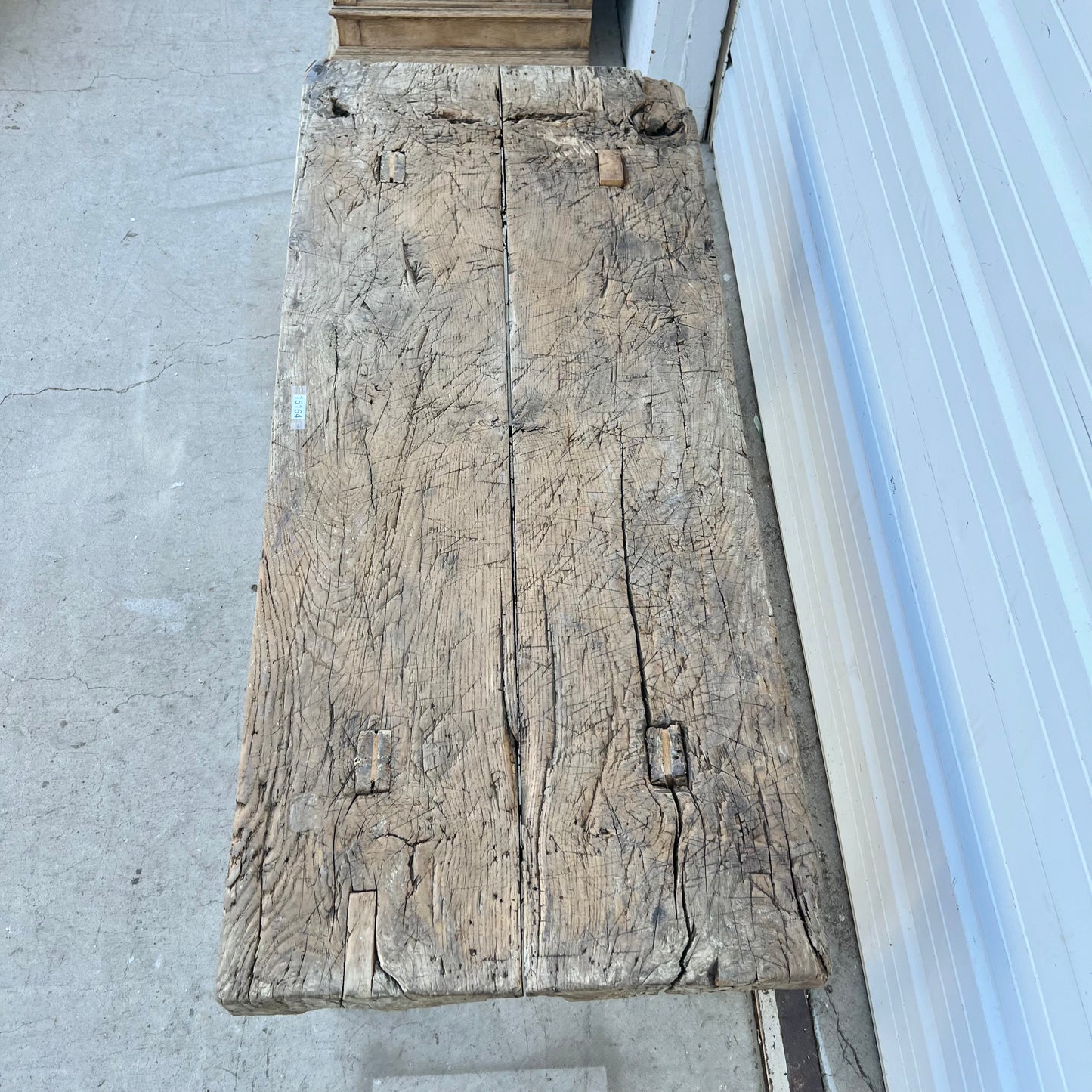 Bleached Wood Coffee Table