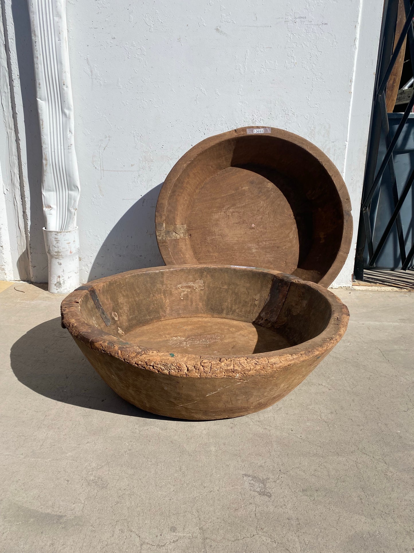 Large Wooden Turkish Bowl