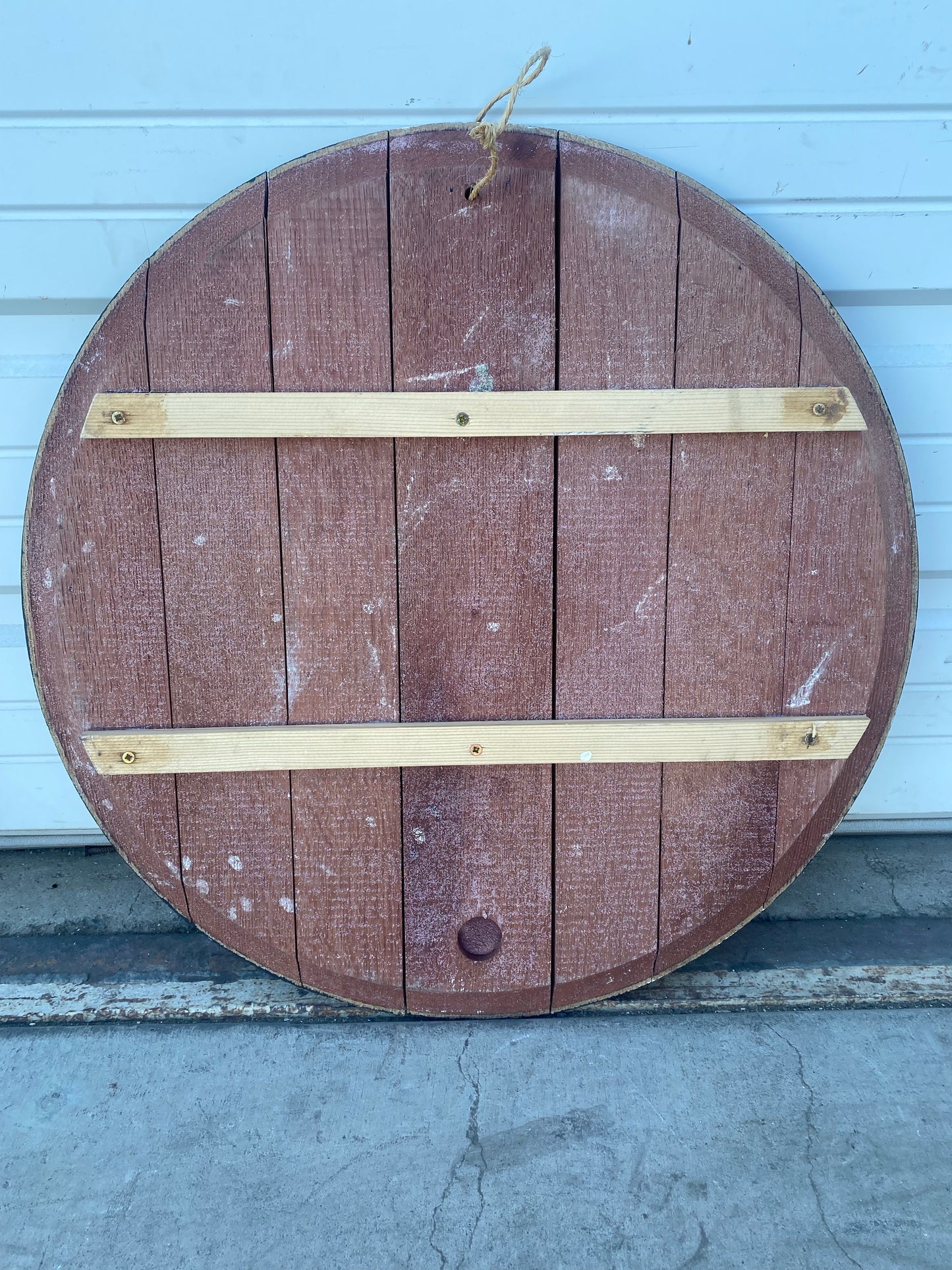 Black Wine Barrel Top