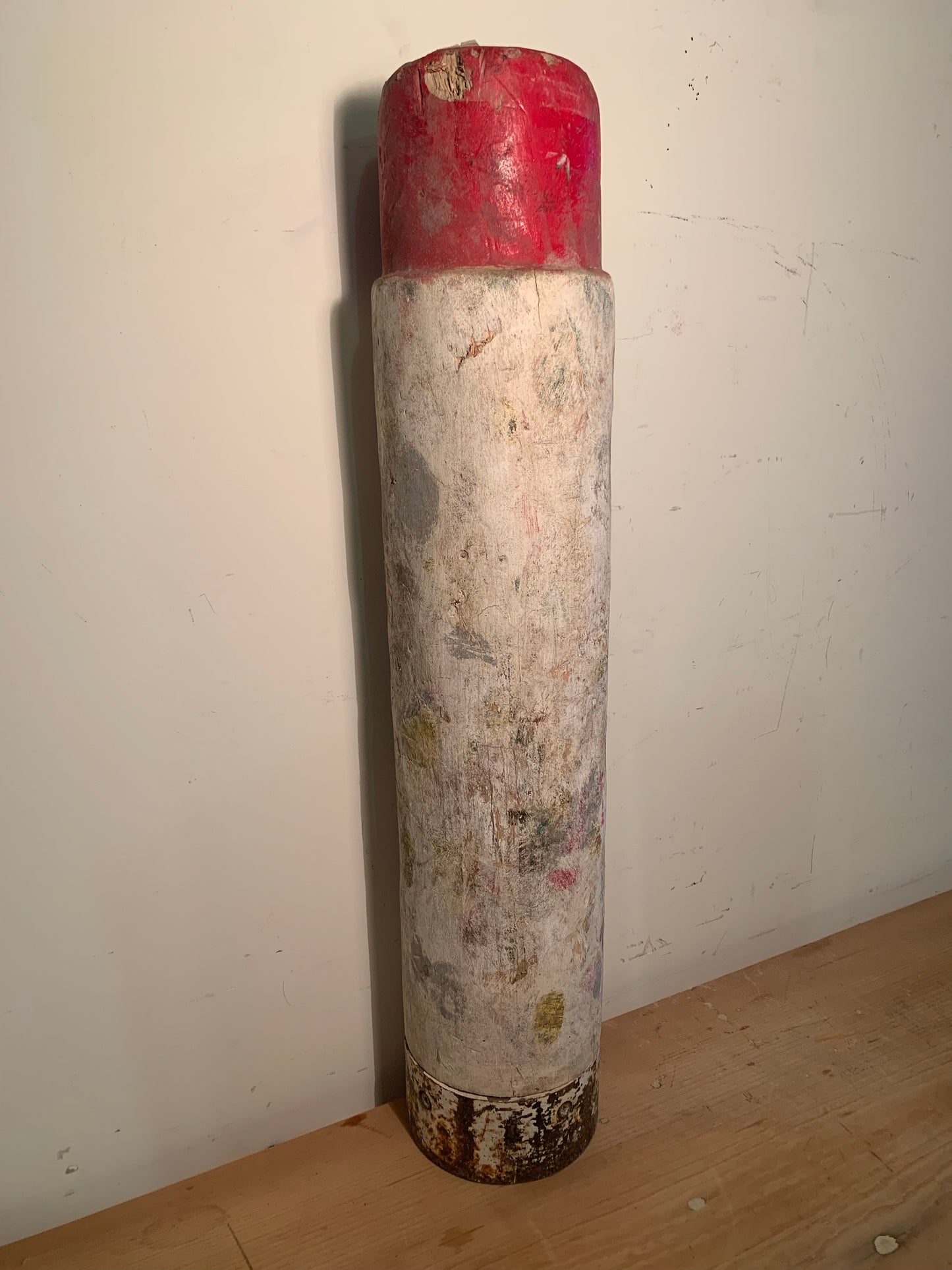Vintage Wood Lawn Bowling Pin