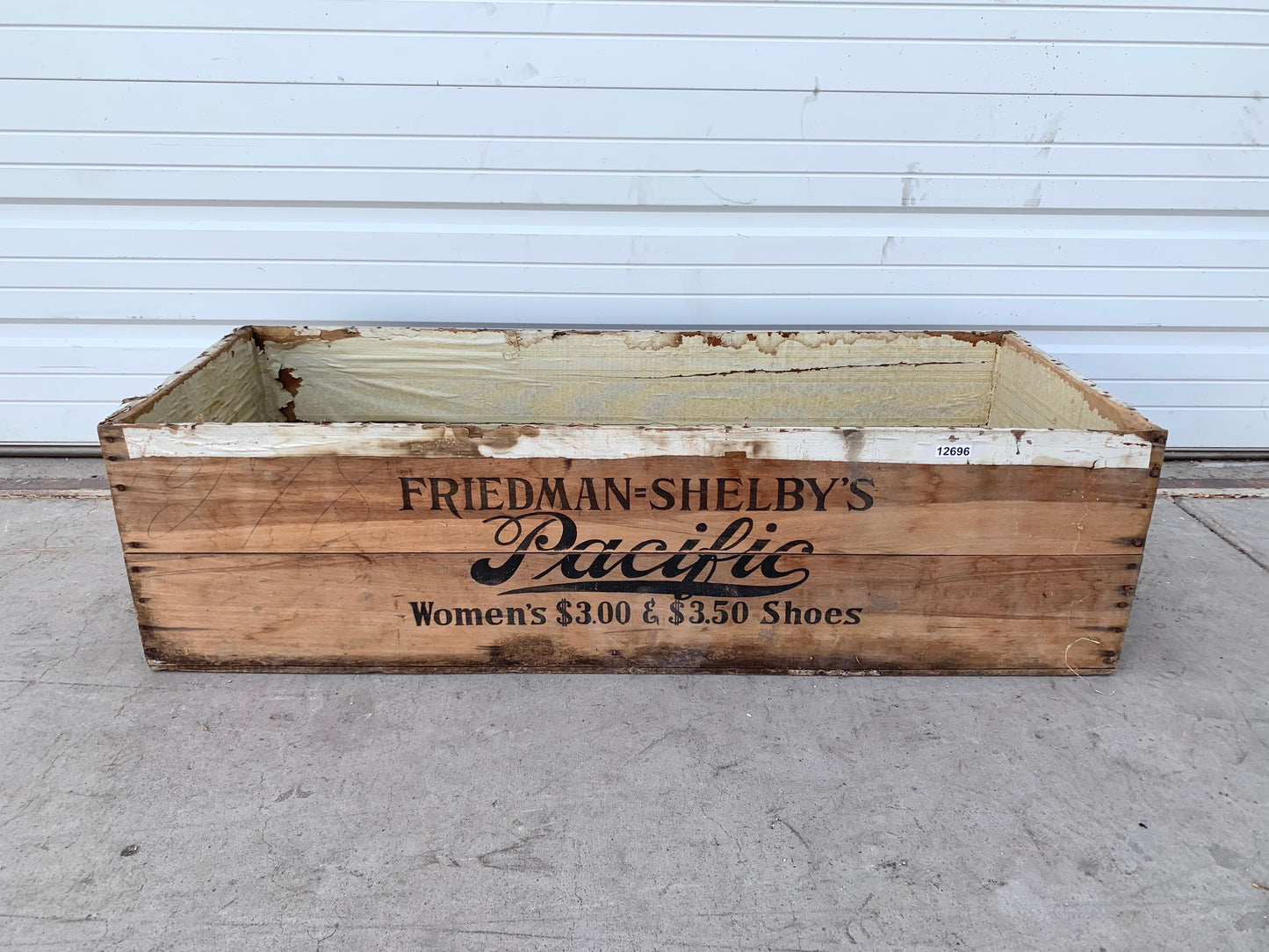 Antique Shoe Display Crate