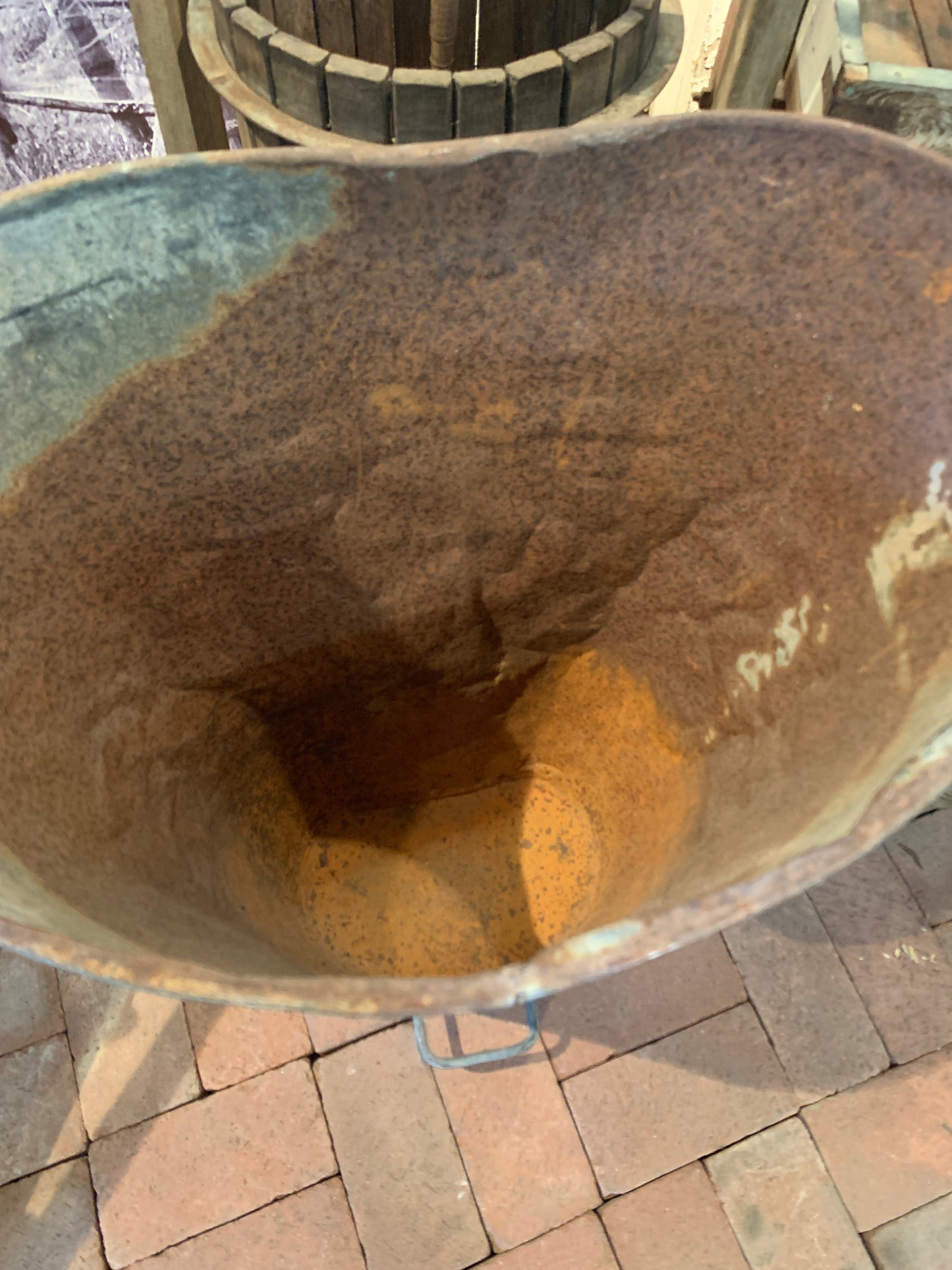 Zinc Grape Gathering Bucket
