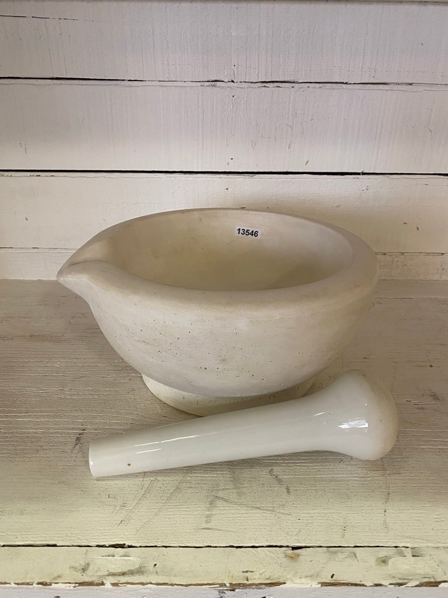 Stone Mortar with Pestle from Berlin (Large)