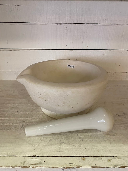 Stone Mortar with Pestle from Berlin (Large)