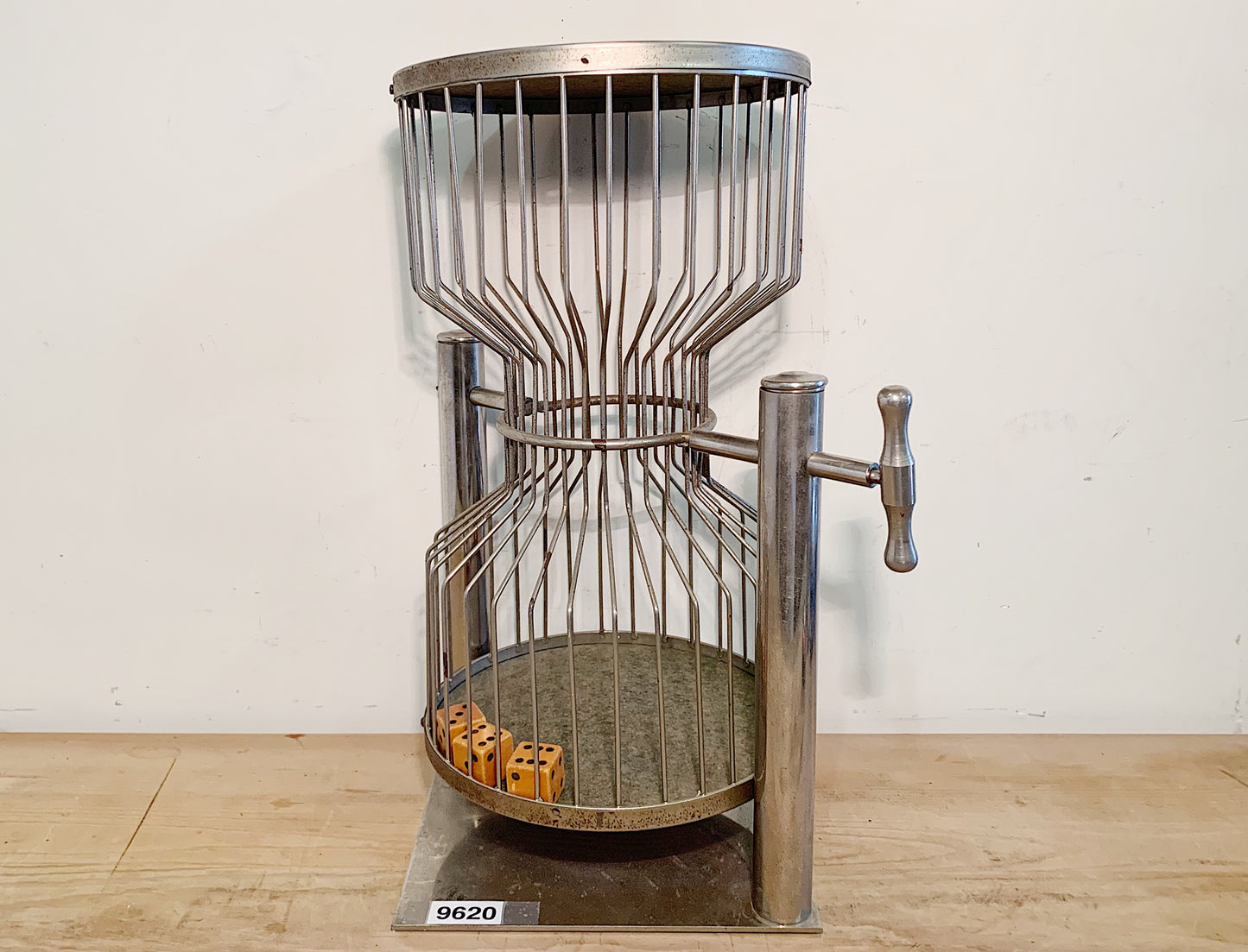 Antique Dice Game Cage/Chuck-a-Luck (Decor)