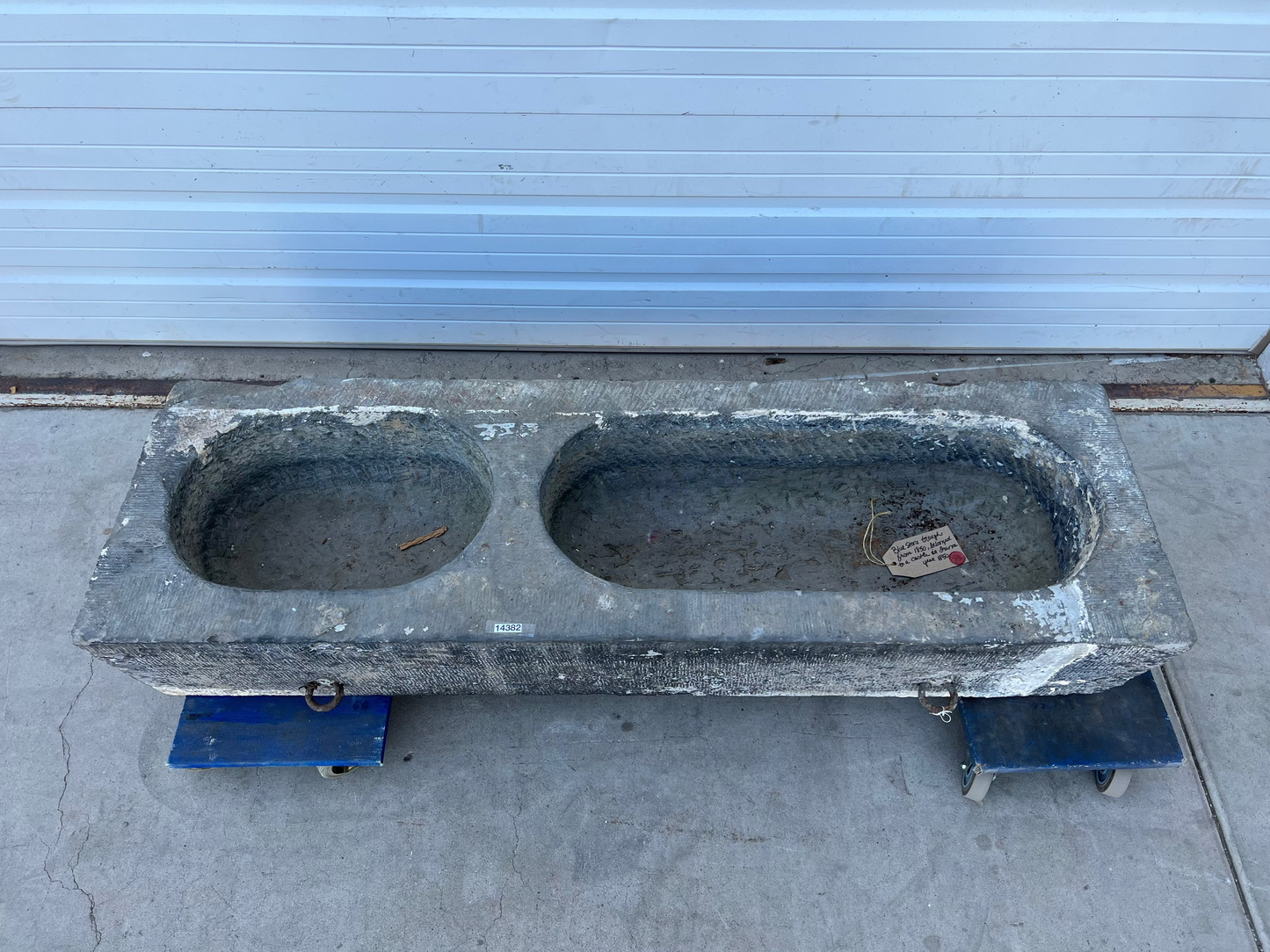 European French Stone Trough, c. 1850