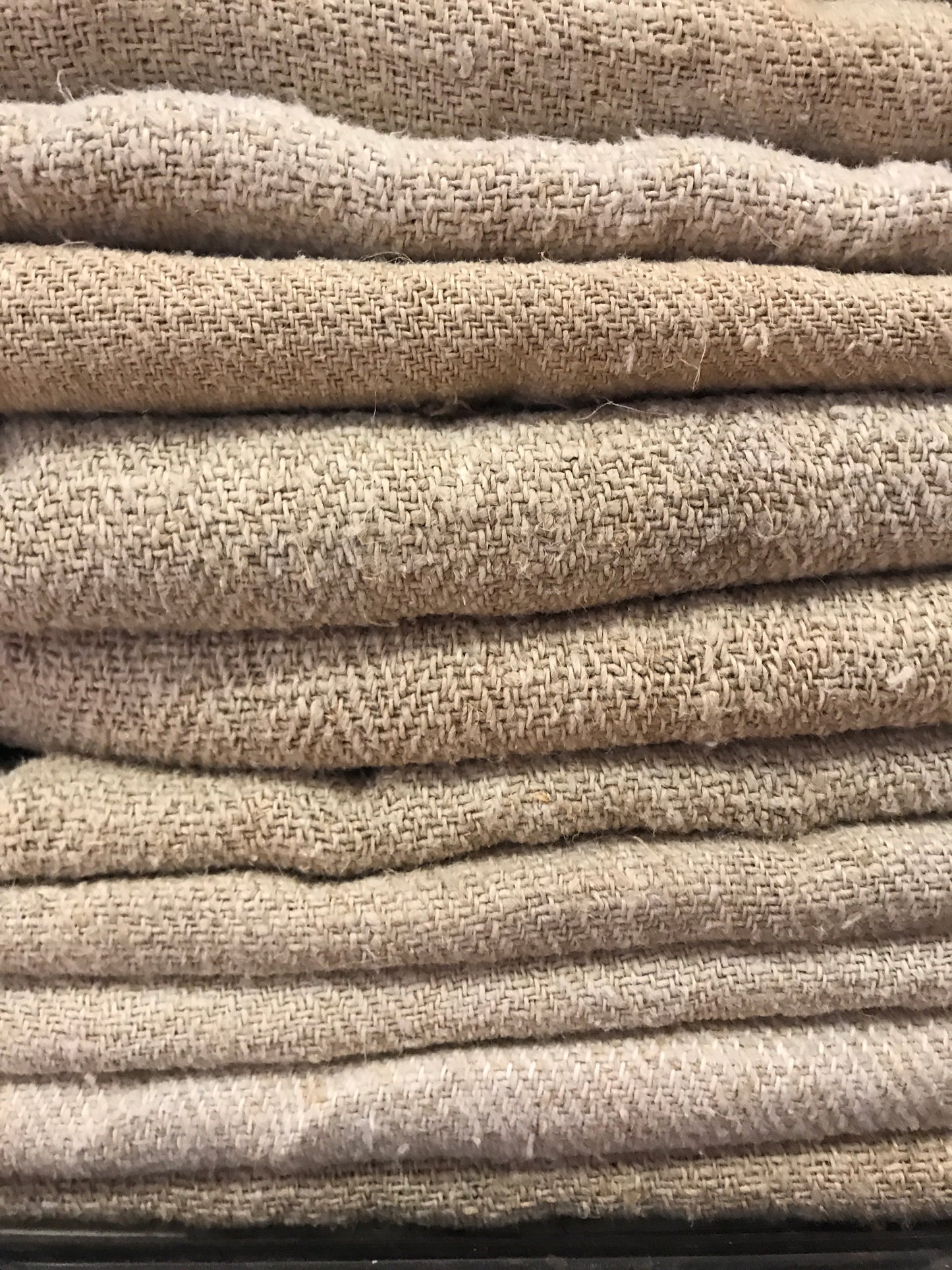 Natural French Grain Sack Body Pillow Case