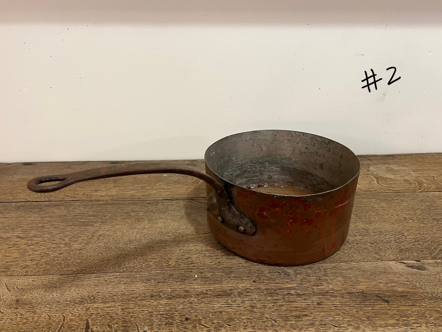Decorative Medium French Copper Pan