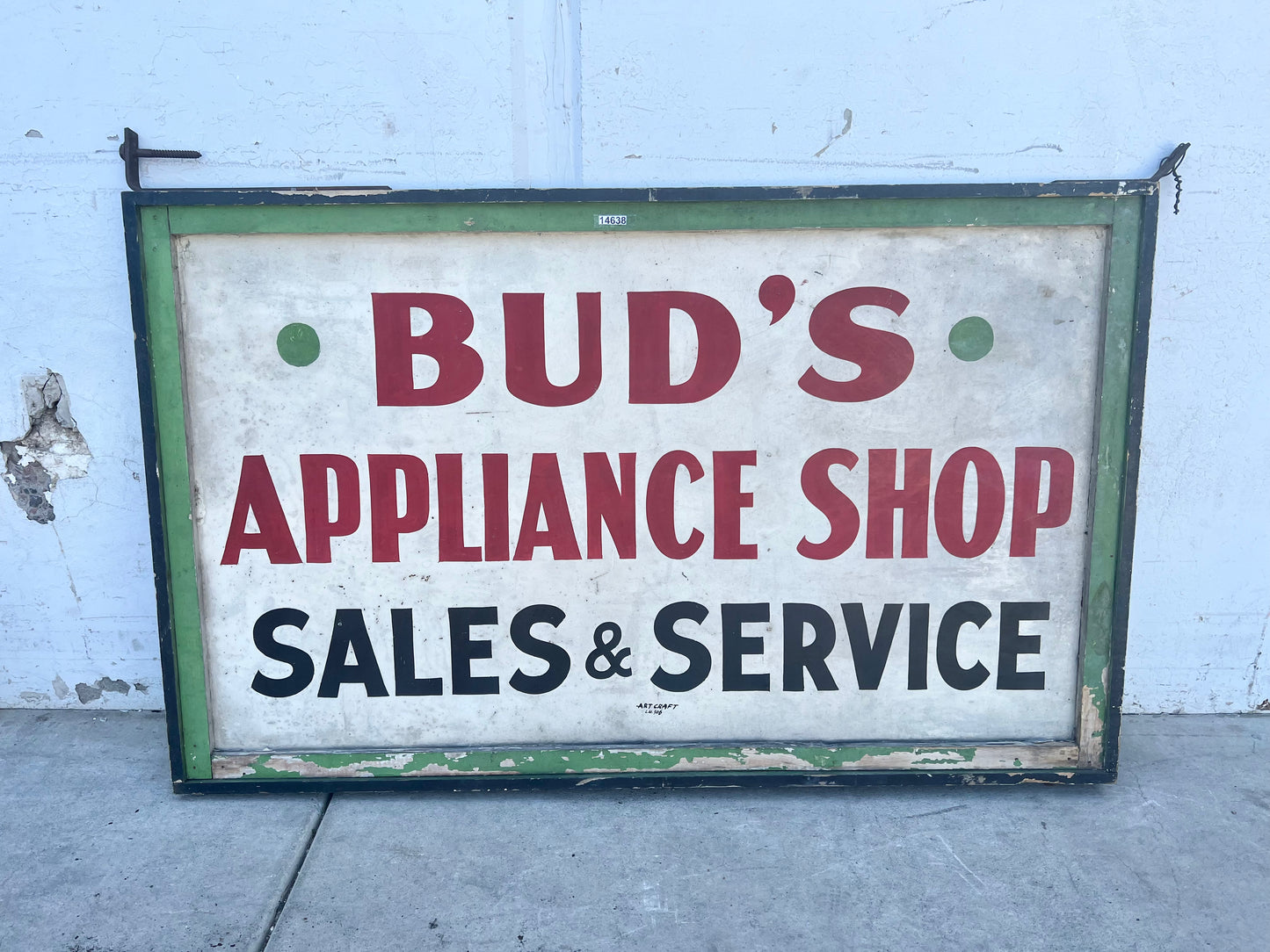 Buds Appliance Sign - Double-Sided