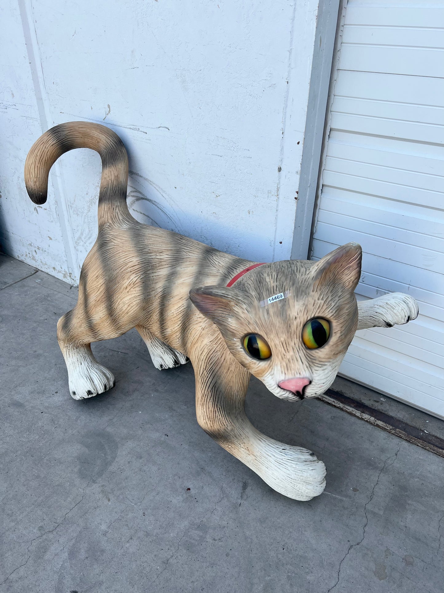 Large Feline Statue