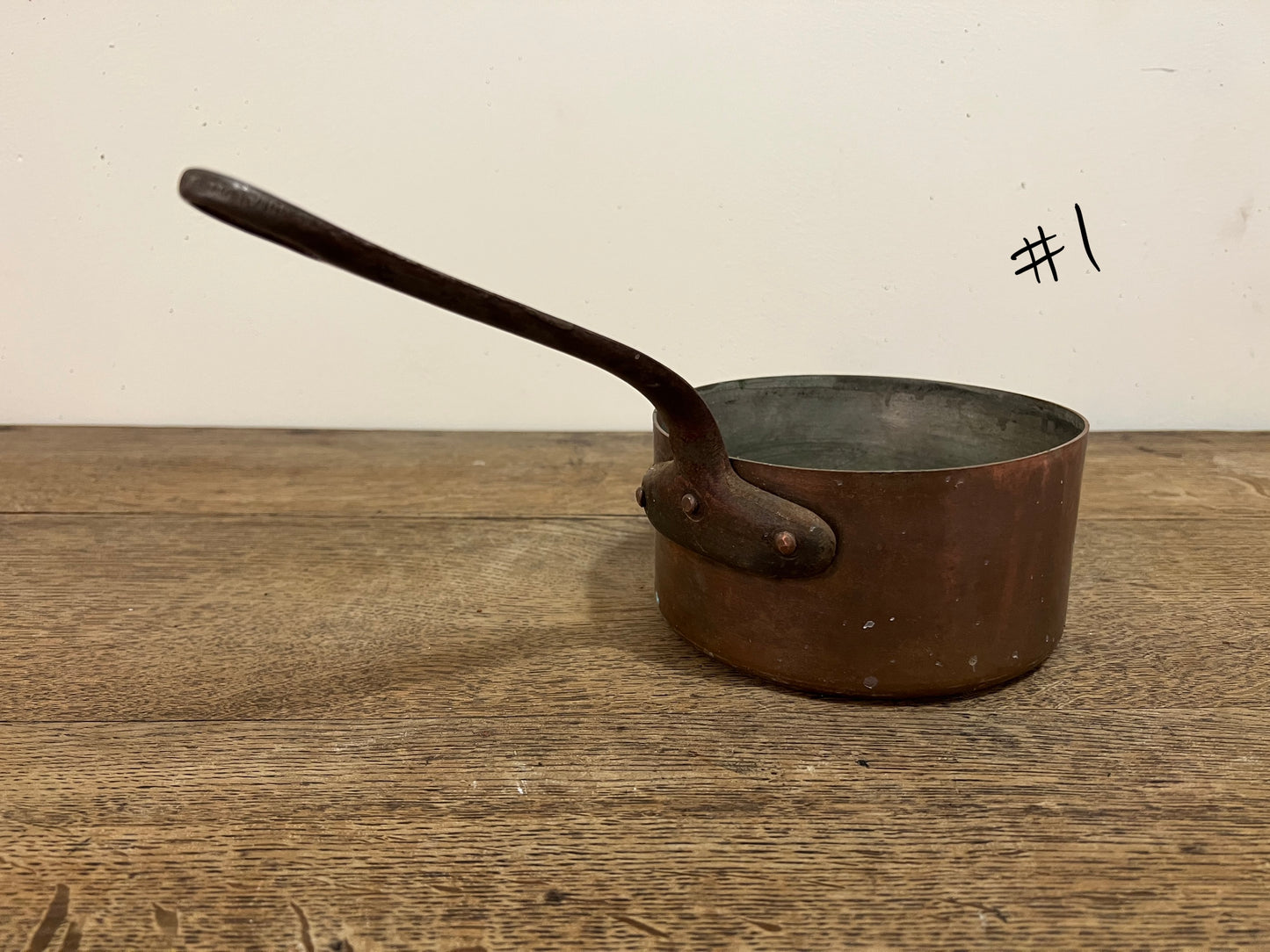 Decorative Small French Copper Pan