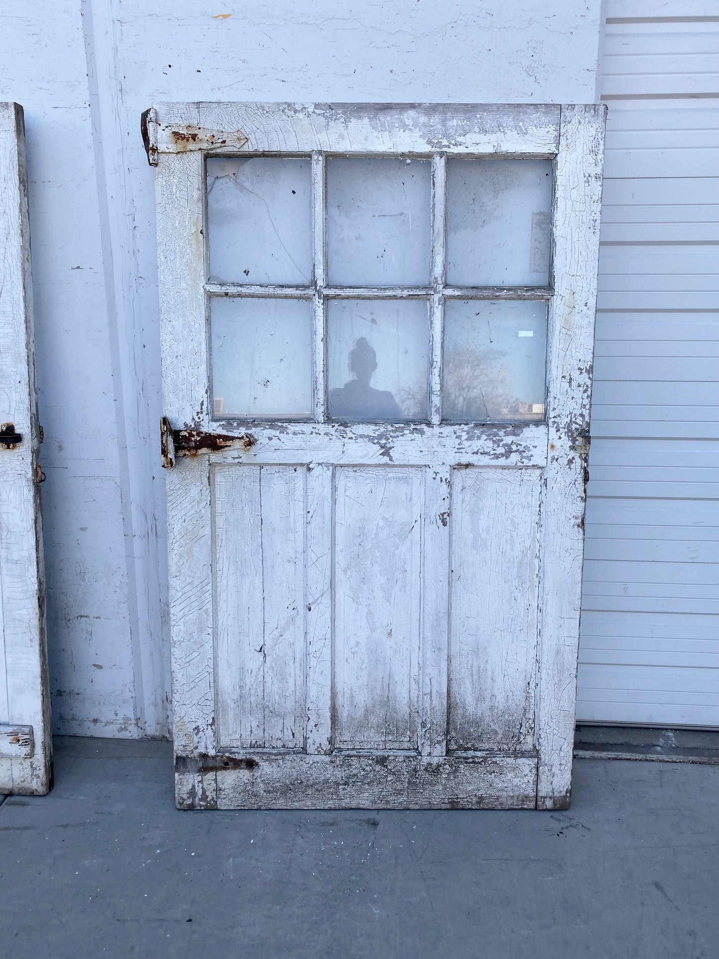 Single Antique Carriage House Door