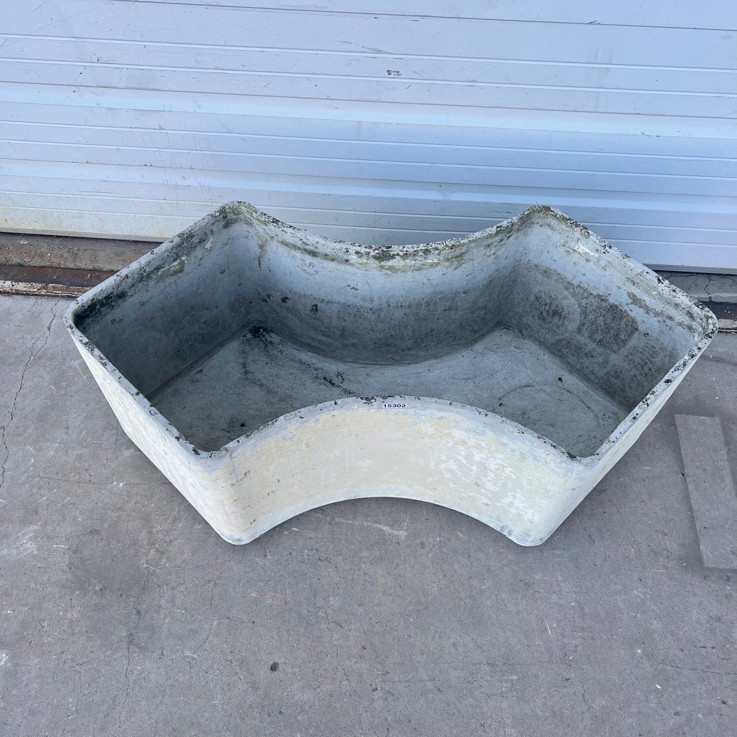 Large Diamond Willy Guhl Planter