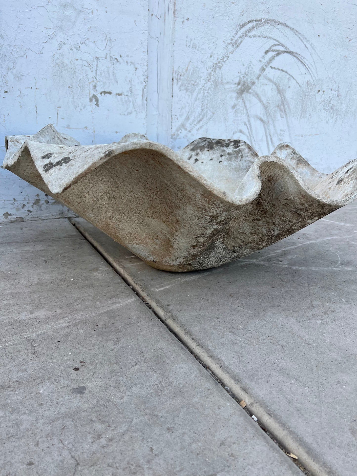 Large Willy Guhl Handkerchief Planter