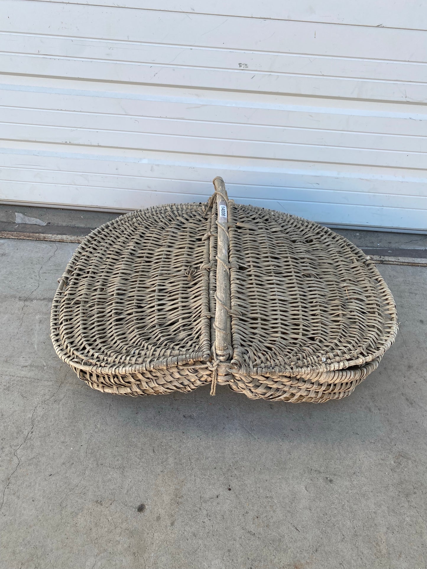 French Mushrooom Gathering Basket with Lids