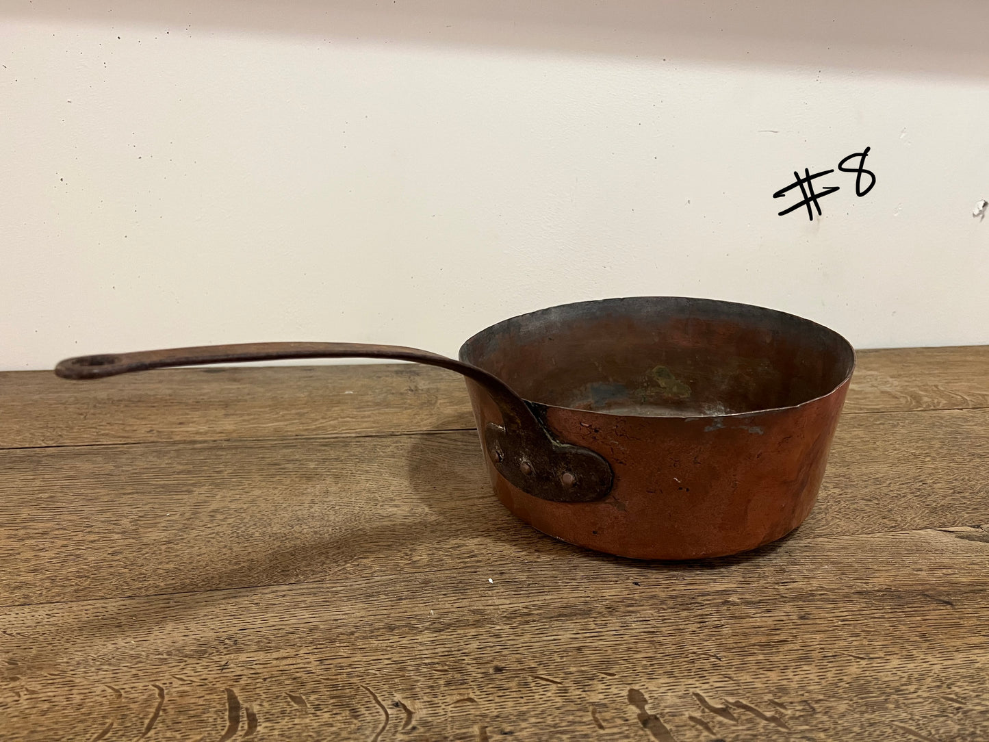Decorative Medium French Copper Pan