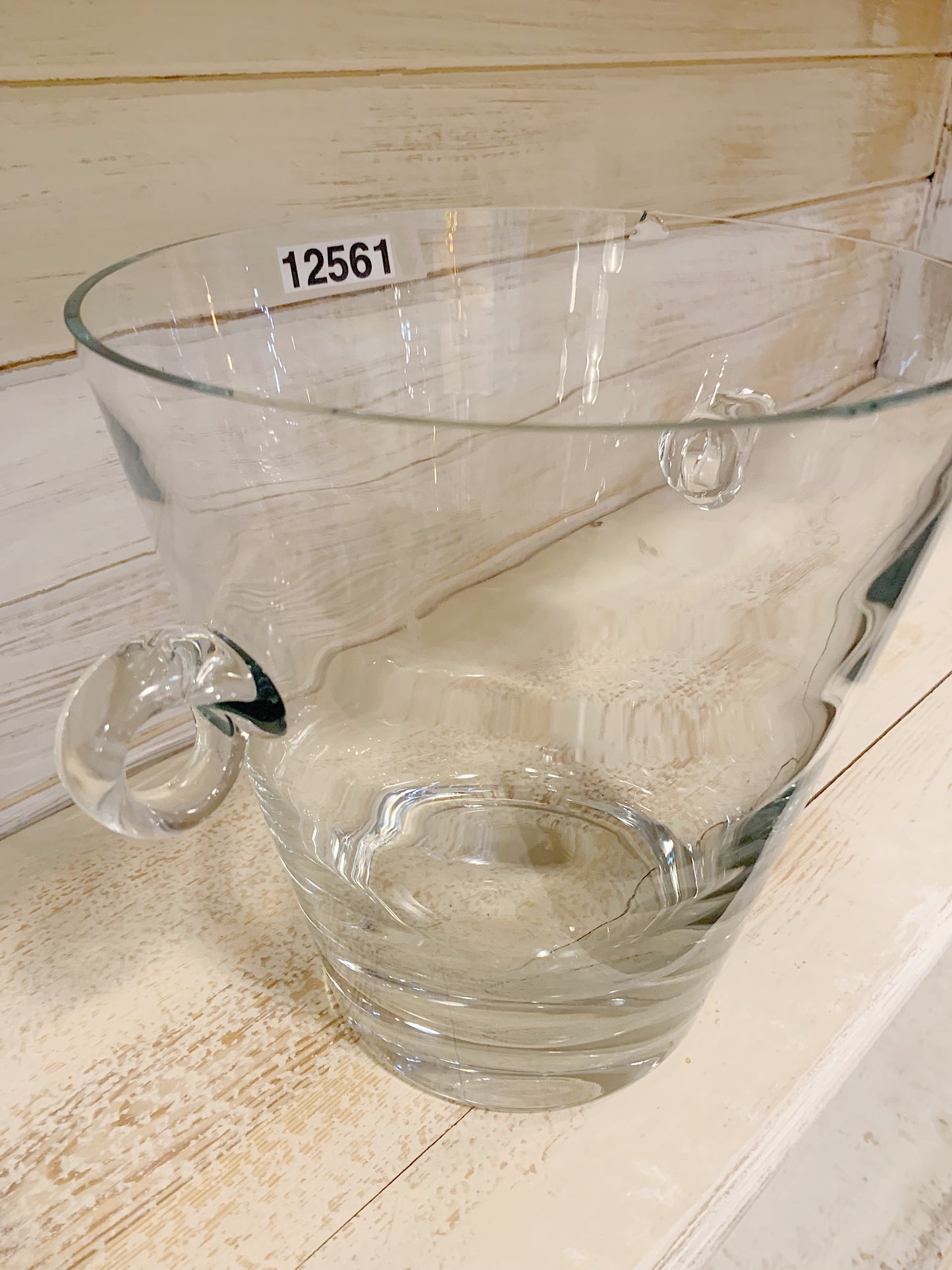 Glass Champagne Bucket
