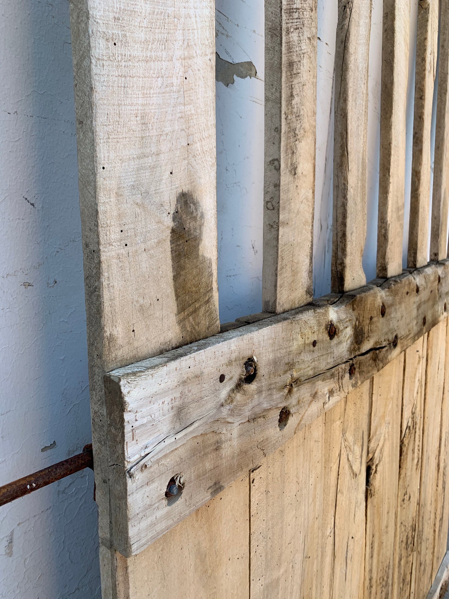 Oak Stall Single Barn Antique Door