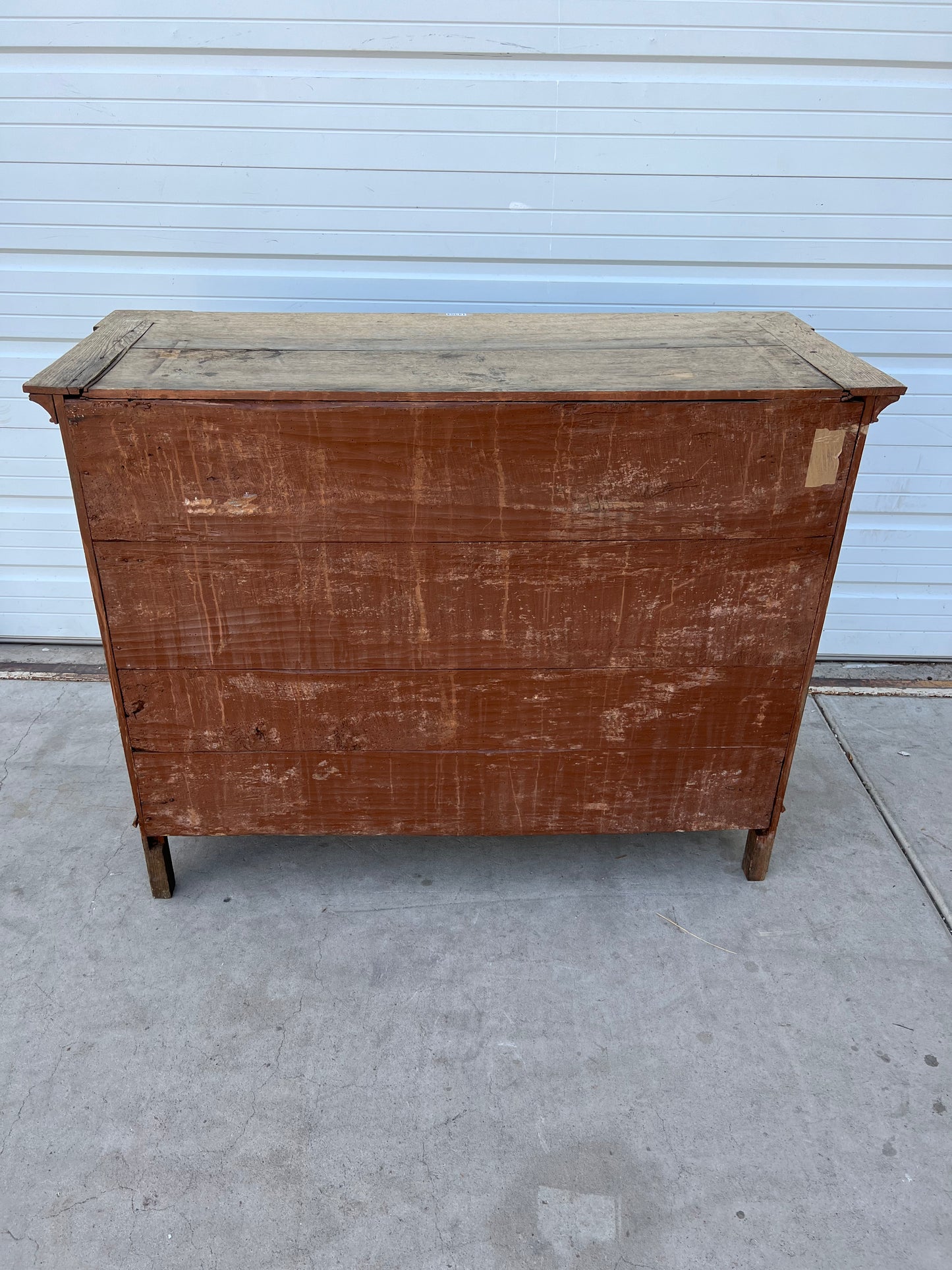 Bleached French Antique Commode / Dresser