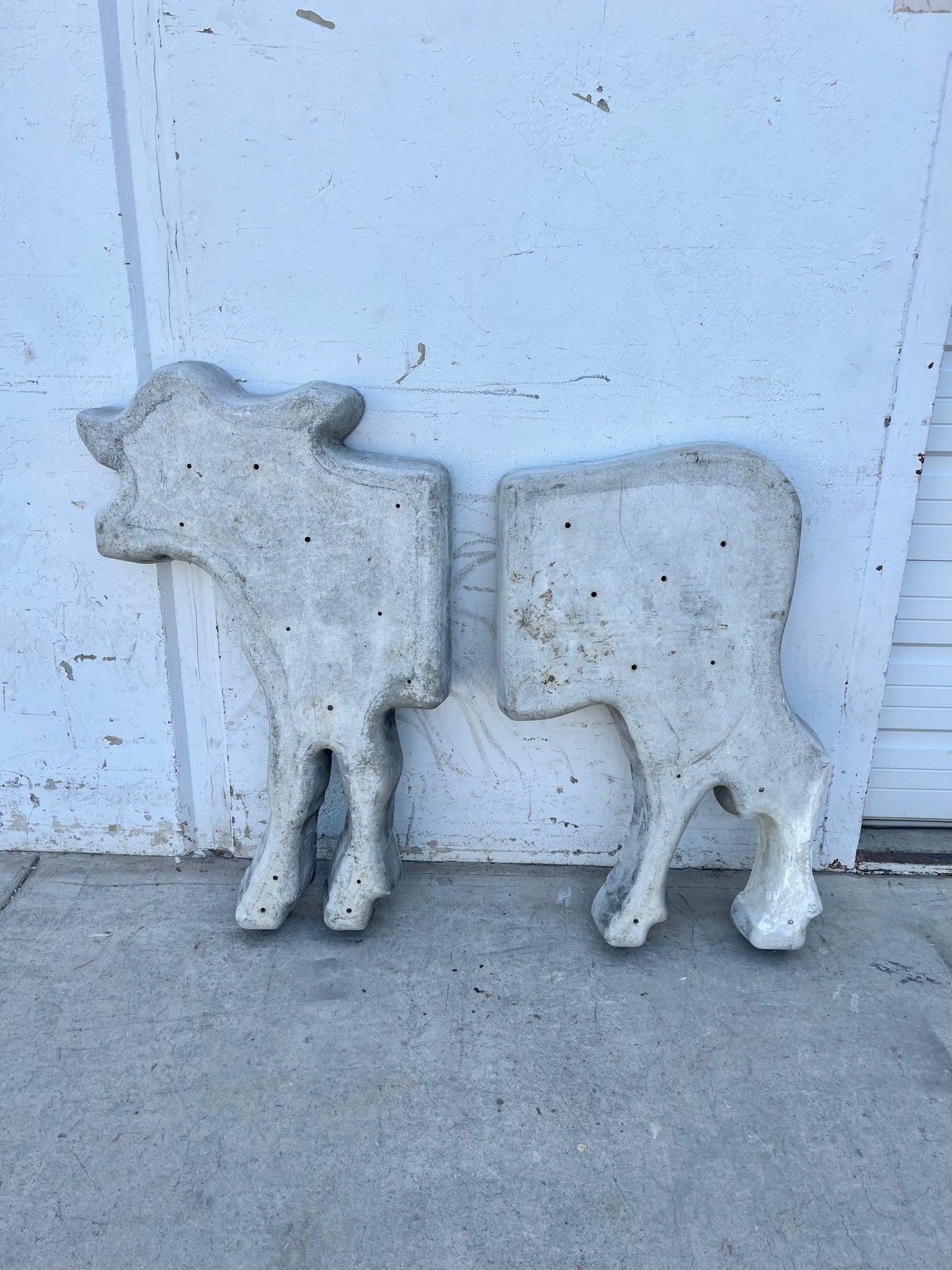 Eternit Cow Sculpture/Planter