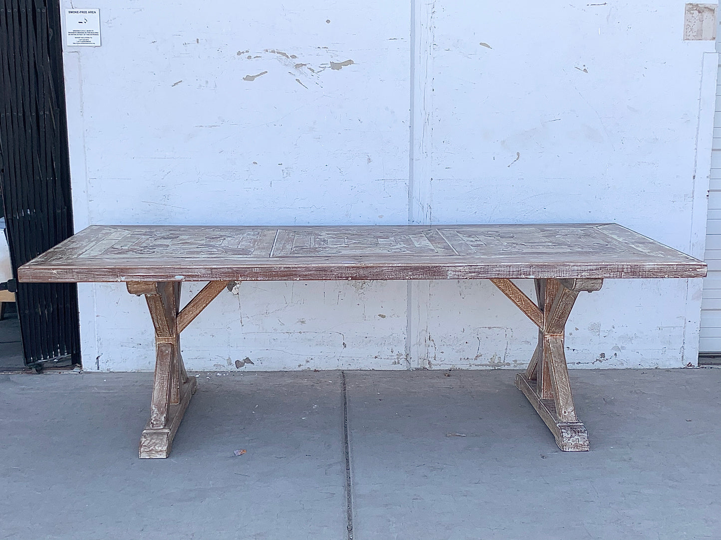 Fleur De Lis Dining Table (8 Ft)