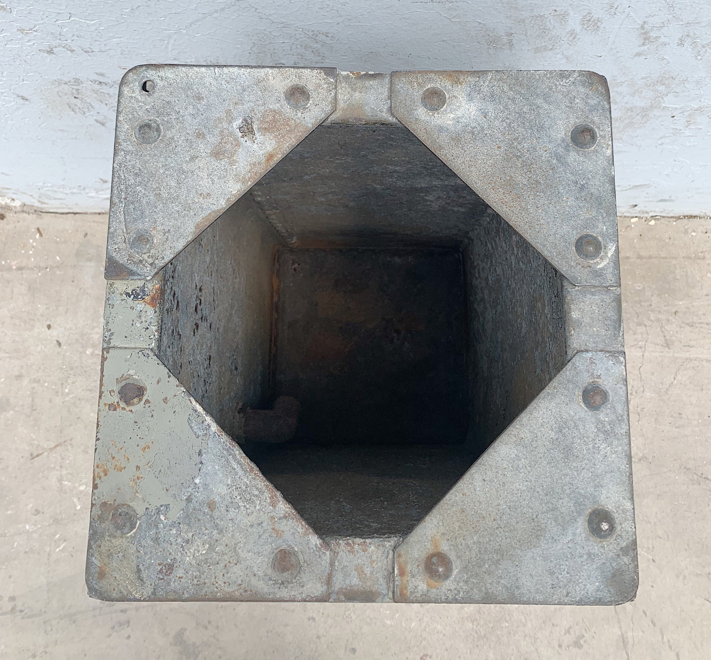 Galvanized Metal Container with Tap