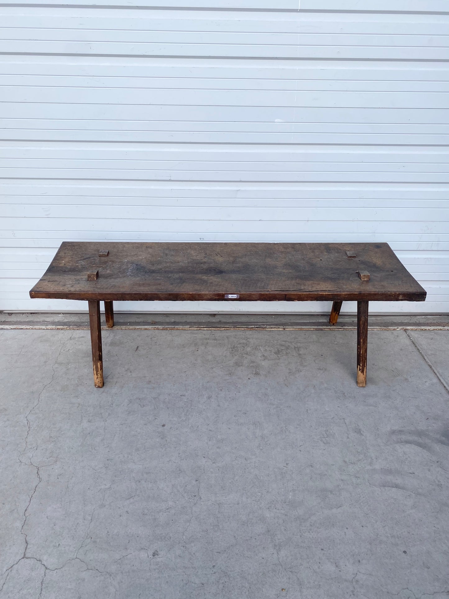 Primitive Wood Coffee Table