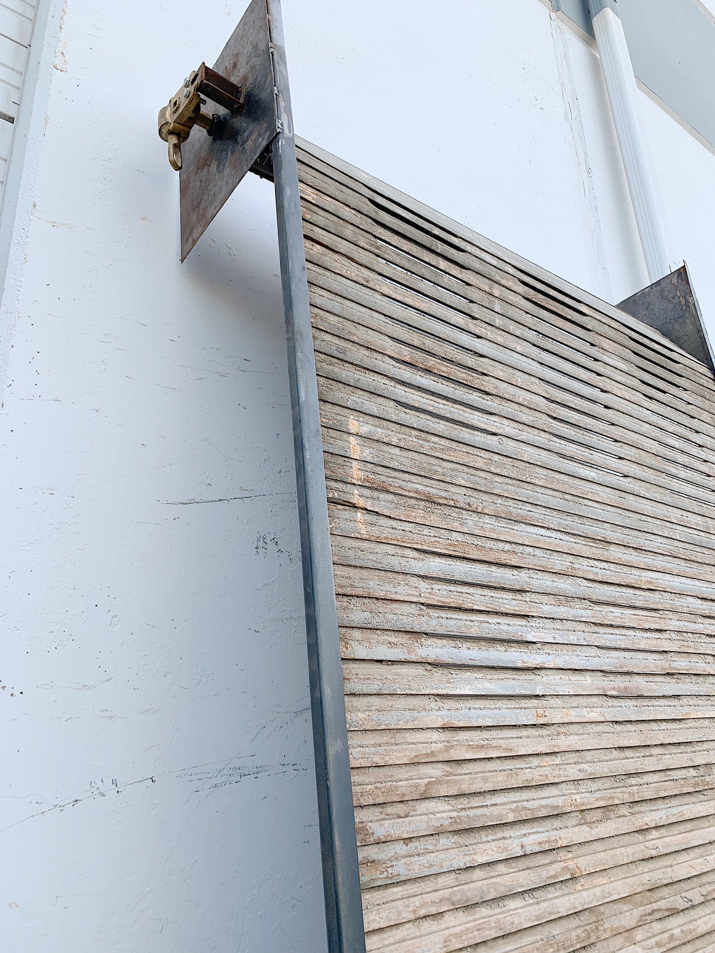 Wood Roll Down Shutter