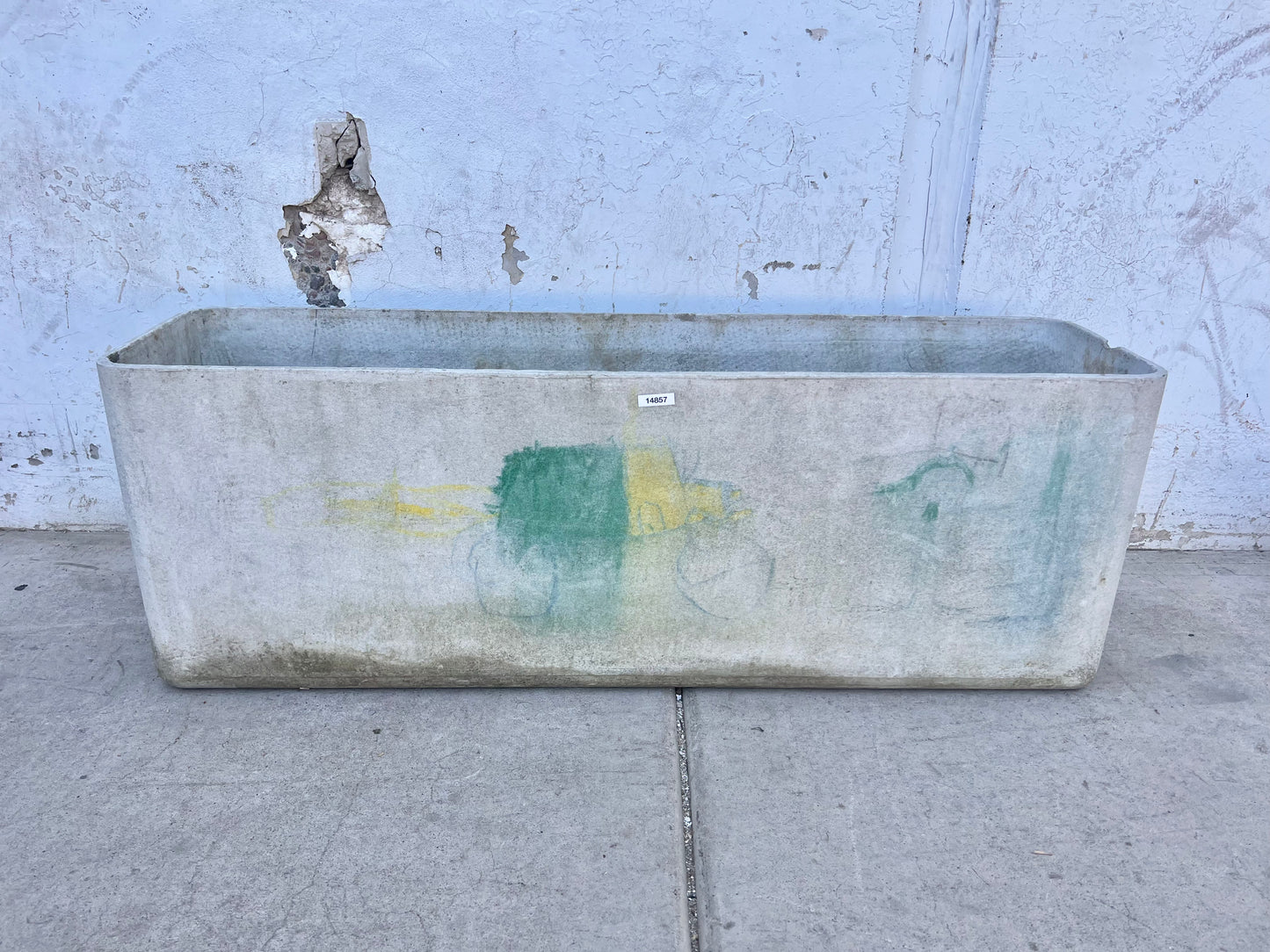 Rectangle Willy Guhl Planter