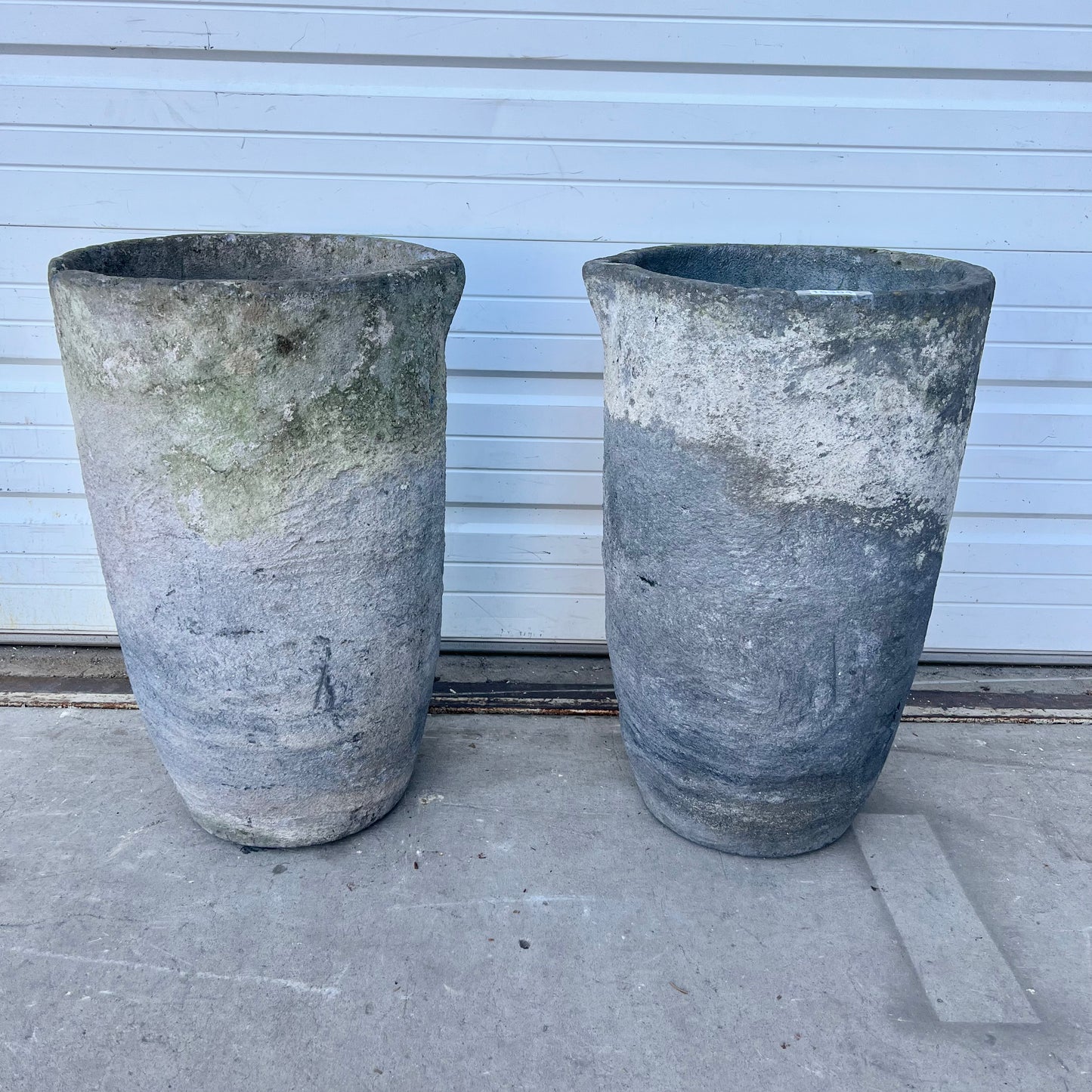 Pair of Tall French Crucibles