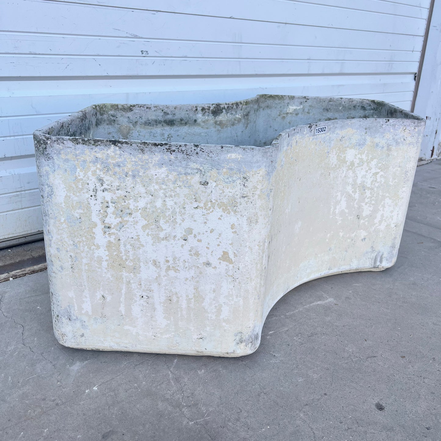 Large Diamond Willy Guhl Planter
