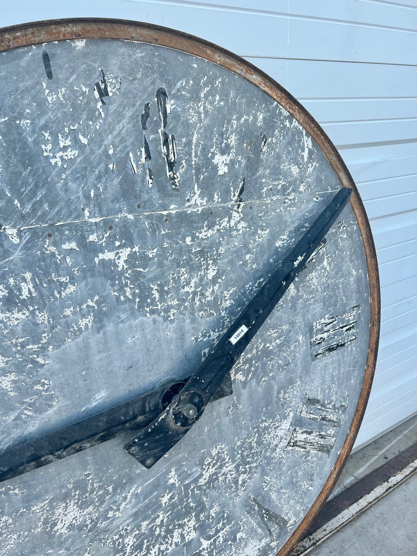 Large Clock Face with Hands