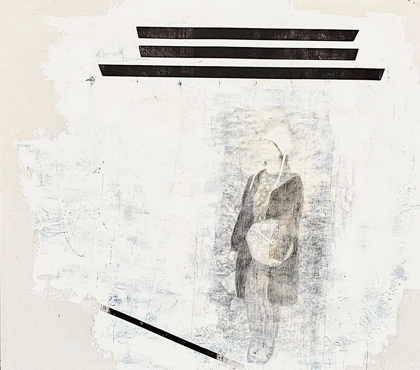 Dominic Tortorici "Time Searcher" Liquid Emulsion Painting