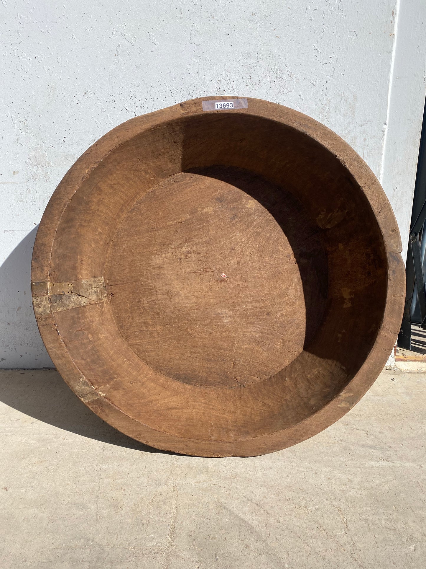 Large Wooden Turkish Bowl