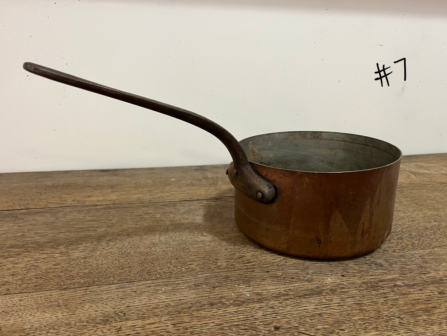 Decorative Small French Copper Pan